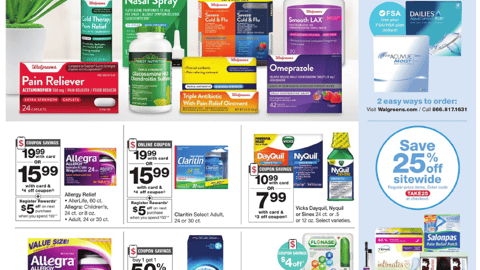 Walgreens Register Rewards Feature